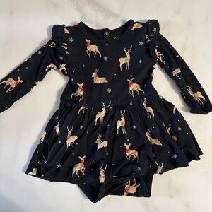 Kyte Baby LS Bodysuit Twirl Dress